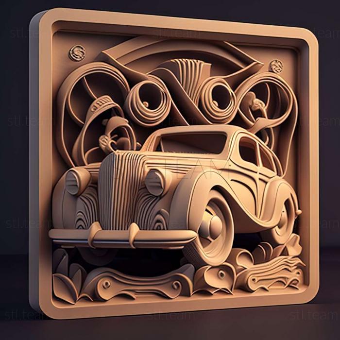 3D модель Игра «Производство автомобилей» (STL)